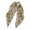foulard satin leopard