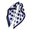 foulard cheveux petits pois