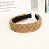 headband daim marron clair