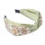 Headband strass vert