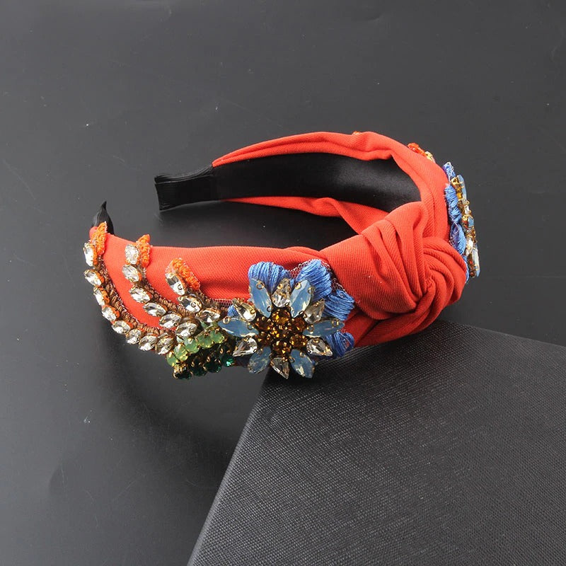 headband orange corail