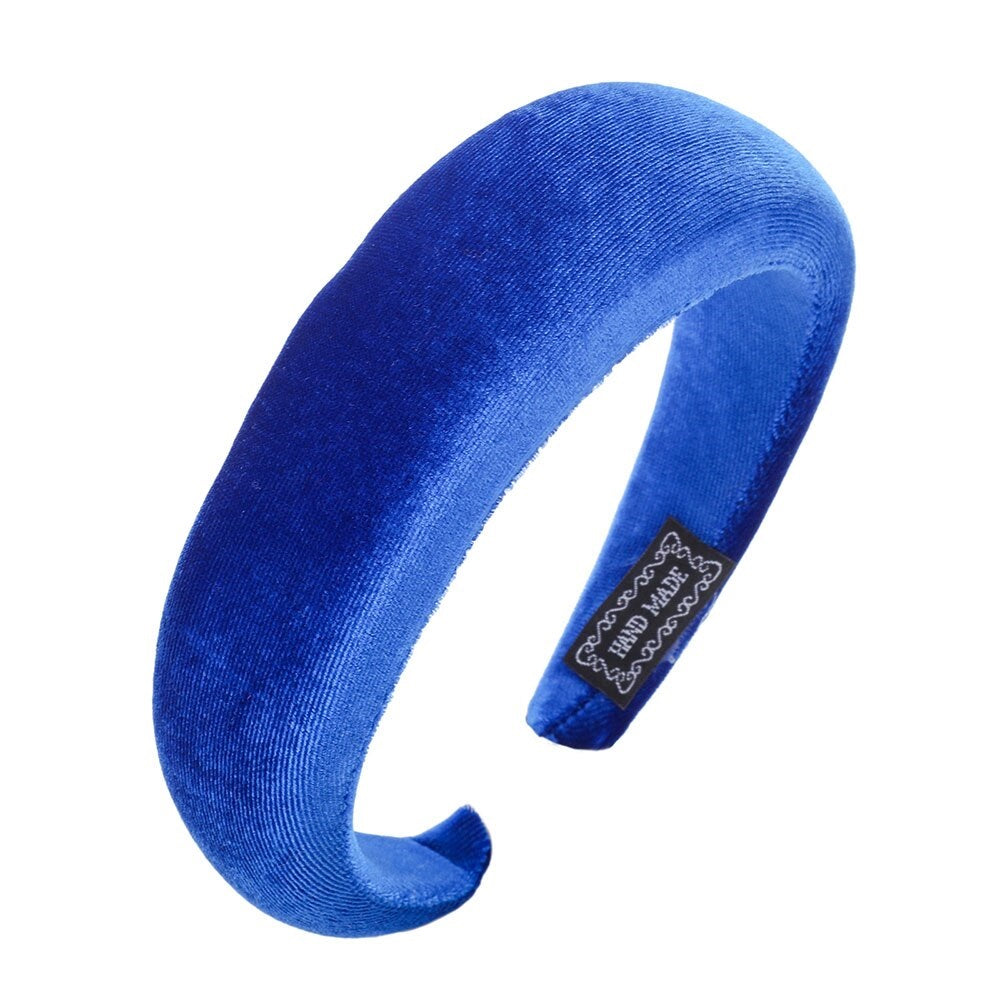 Serre tête bleu électrique