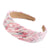 serre tete tweed chanel rose