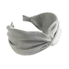 serre tete velours gris