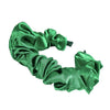 serre tete satin  vert chic