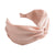 serre tete velours rose
