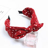 serre tete rouge retro